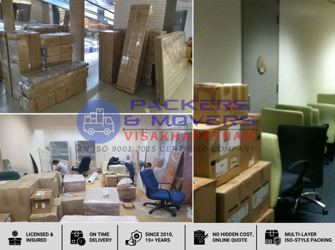 Office shifting services in Vizag by Packers And Movers Visakhapatnam